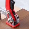 Ratchet Handle Woodworking Bench Clamp, Secure Desktop Hold-Down for 16-28mm Holes, Sturdy Quick-Release Tool