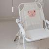 Children Camping Chairs Cartoon Animal Cute Style Metal Support Durable PP Foldable Portable Beach Folding Chair Bear with Umbrella