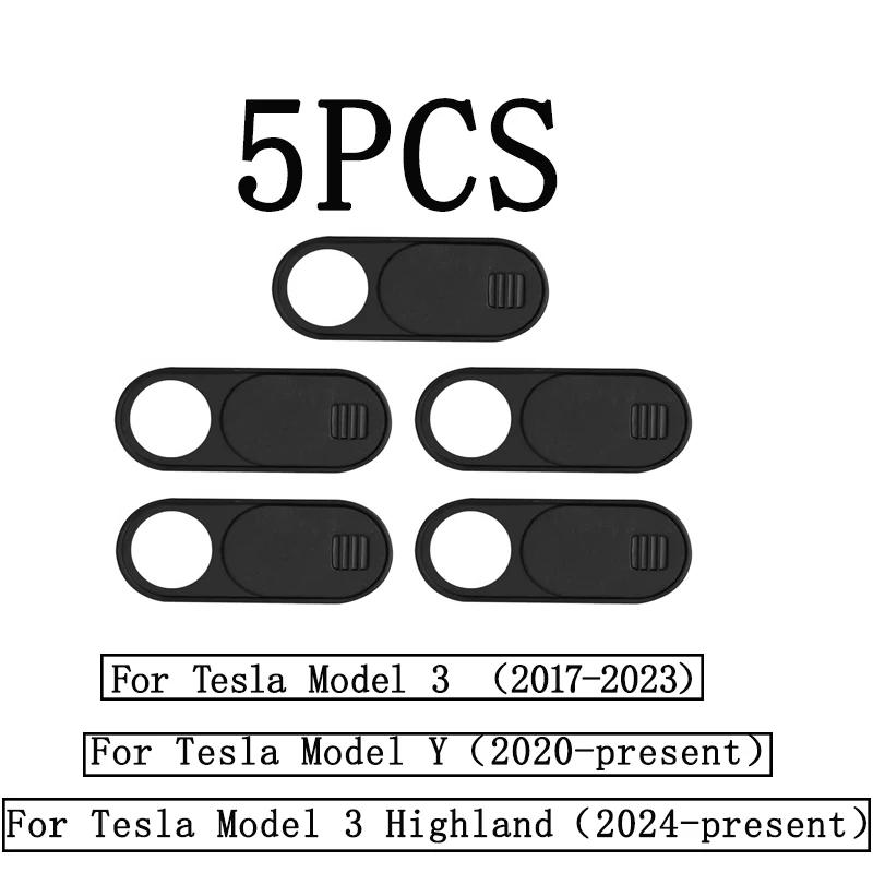 For Tesla Model 3/Y Model Y Juniper 2025 Interior Cabin Camera Ultra-Thin Slide Blocker Privacy Protector Cover Car Accessories