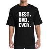 Aiyino Best Dad Ever Men's Father's Day Graphic Tee Short Sleeve