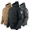 Men's Shark Skin Soft Shell Winter Cycling Jacket - Warm, Waterproof, Windproof Tactical Windbreaker for Mountaineering