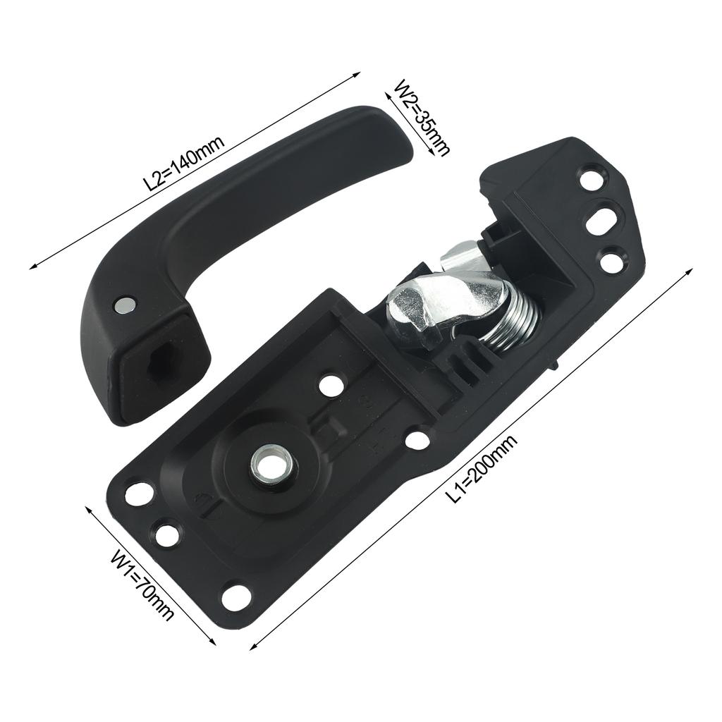 Left Driver's Side Interior Door Handle 20833606 Interior Door Handle Inside LH Driver Side For Chevy For Silverado Sierra 07-13