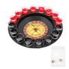 Trink Shotglas Drehteller Spielset Endloser Spaß Party Shot Trinkspiel mit 16 Shotgläsern 2 Metallkugeln