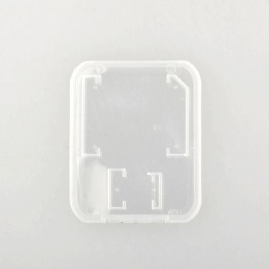 5 Pcs Clear Plastic Memory Card Case SD TF Card Storage Box Protection Holder