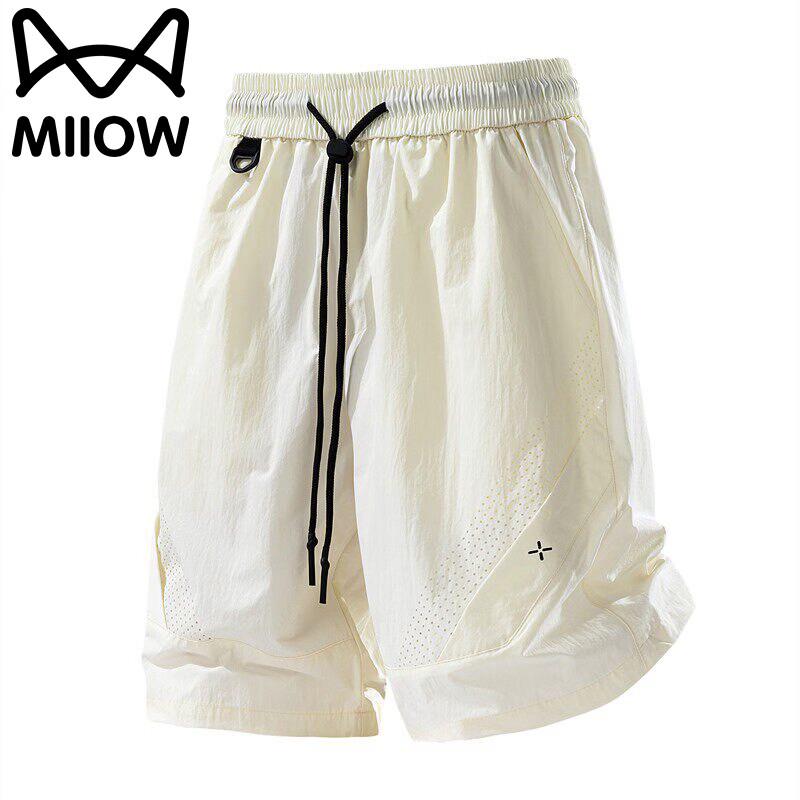 MiiOW Men's Lightweight Breathable Casual Shorts