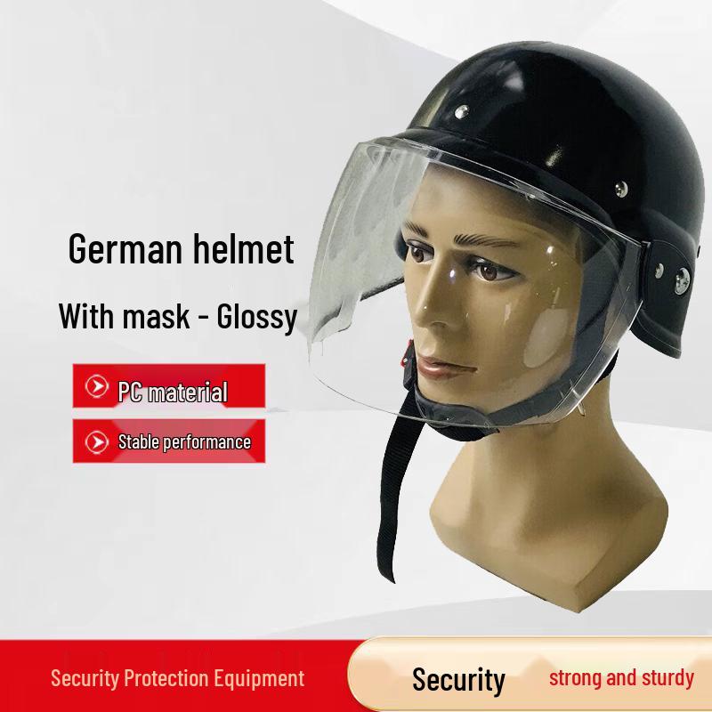 

Guard Camp German-Style Riot Helmet with Face Shield