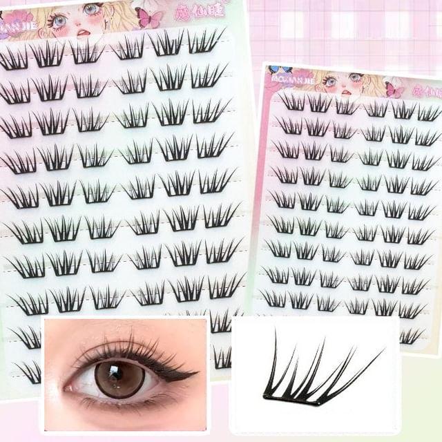 LuxeFlutter - Натуральные накладные ресницы, мультипак