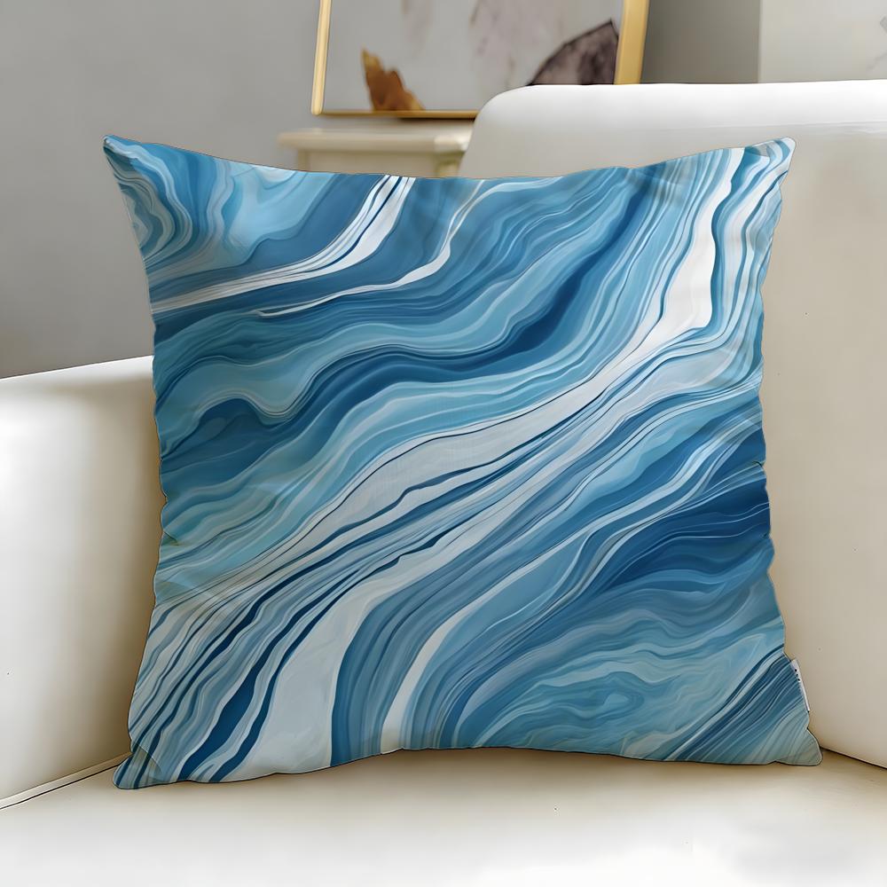 Street Graffiti Texture Cushion Cover Soft EasyWash Pillow Case Versatile for Couch Bed Travel and Office
