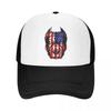 American Staff Pitbull Travel Mesh Baseball Caps Women Spring FeUnisex Beach Bucket Hat Hip Hop Trucker Cap