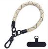 Luxury Phone Wrist Strap 10mm Diameter Lanyard Anti-loss Short Rope USB Keychain Hanging Portable Bag Mobile Cover Case Strap