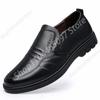Fashion Man Sport Shoe Loafers Men Non-slip Leather Slip-on Black Driving Shoes Sneakers Male Dress Shoes Light Breathable Footwear Flat