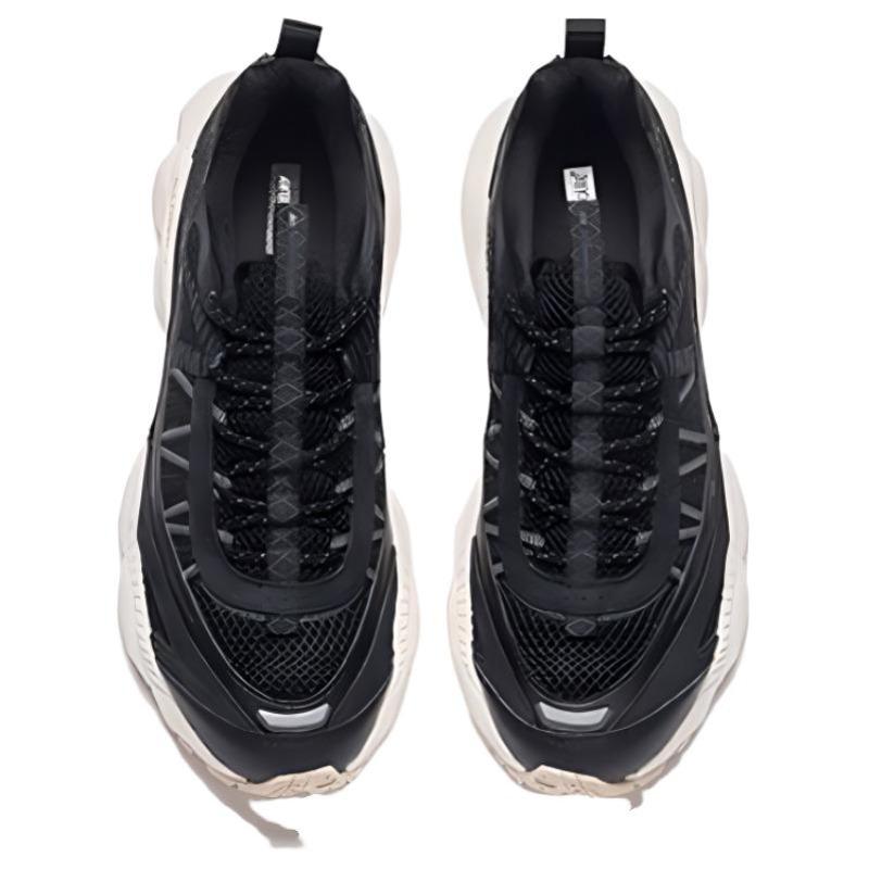 Anta Low Top Running Shoes Mens Black Grey 112428802A-1