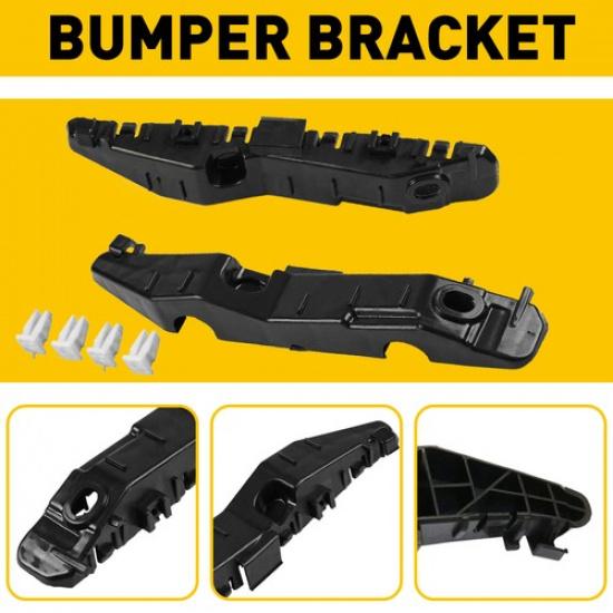 

Front Replacement Brackets Bumper For 2015-2017 2017 Hyundai RH Sonata LH Pair