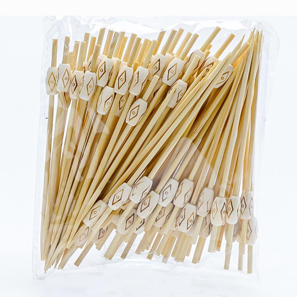 Picnic Party Supplies Cocktail Fork Wooden Dessert Salad Stick Cocktail Pick  Food Cupcake Fruit