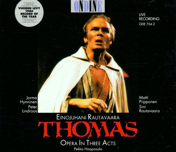 

CD EINOJUHANI RAUTAVAARA - JORMA HYNNI - Thomas (Opera In Three Acts) ODE7042 Ondine Finland Classical Used