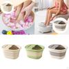 Foot Bath Basin Foldable Soak Tub Folding Feet Bucket Thickened with Lid for