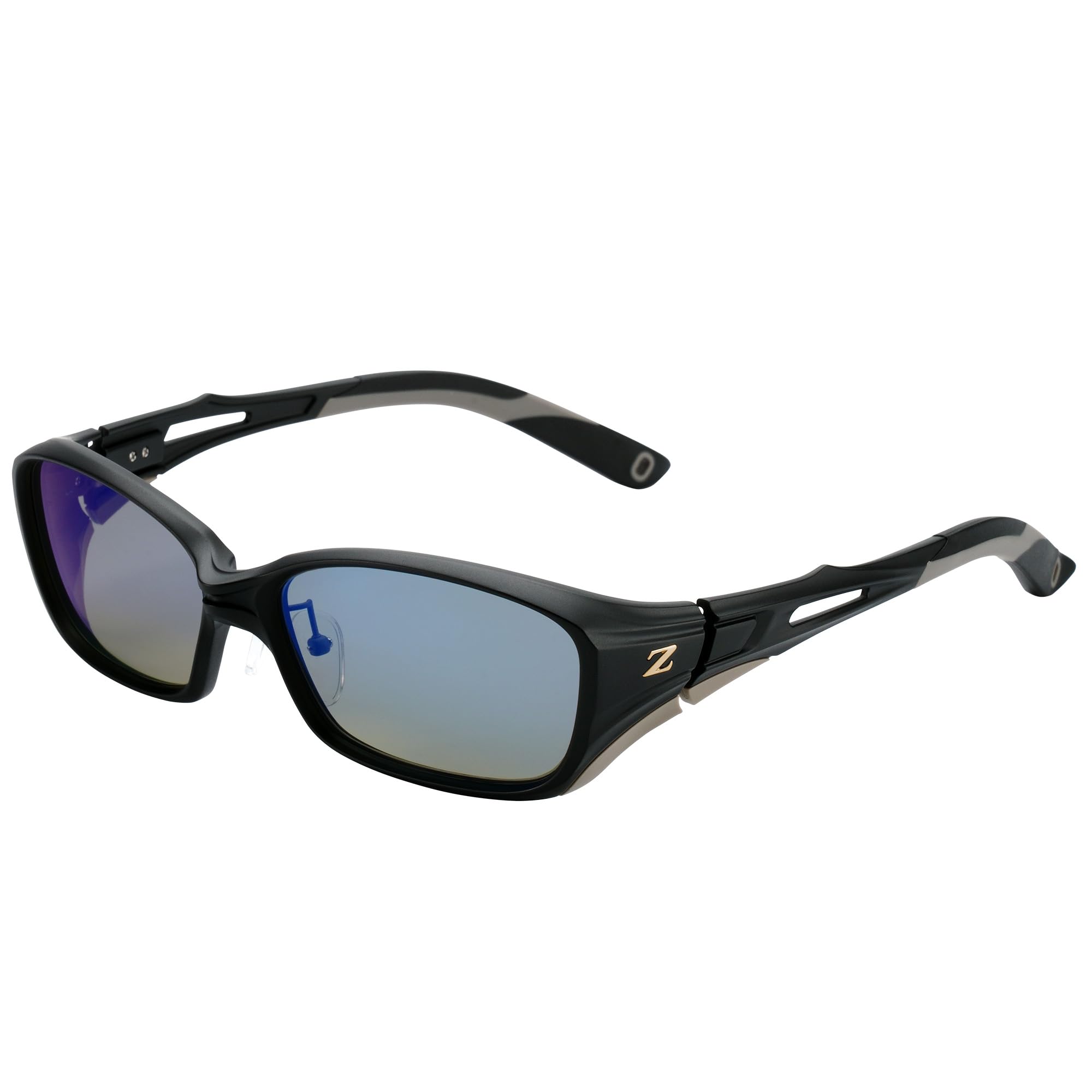 

Zeque Polarized Sunglasses Devon Black Sand TRUEVIEW MIRROR F-1998 & SPORTS/BLUE