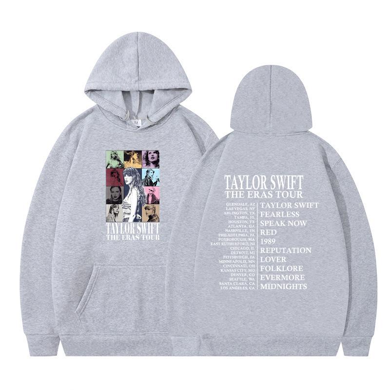 New Spring and Autumn American High Street Kanye Men's and Women's Same Spoofing Character Graffiti Alphabet Hooded Sweater
