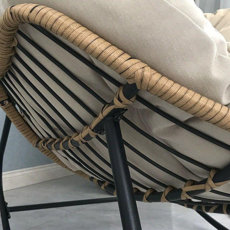 Exclusive OEM Rattan Rocking Chair for Living Room or Balcony