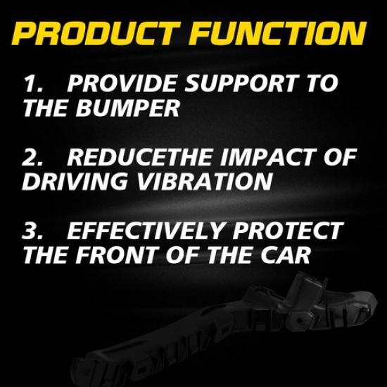 2pcs Set Bumper Retaining Brackets 84059893 For Chevrolet Equinox L 2016 2015-17