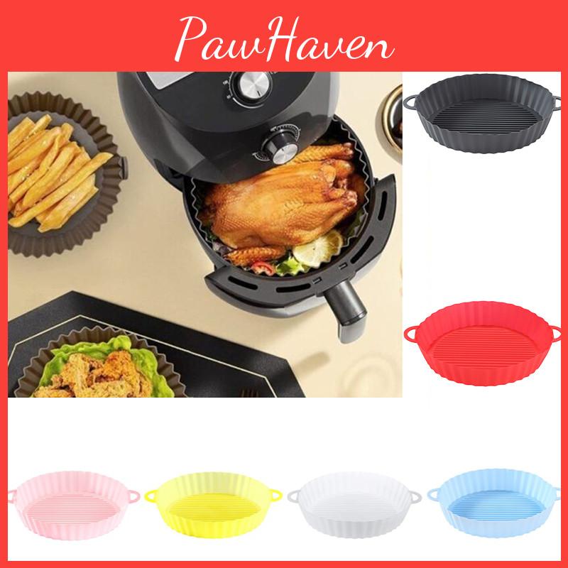 Pot en Silicone pour Friteuse à Air Accessoires de Cuisson pour une Cuisson Uniforme