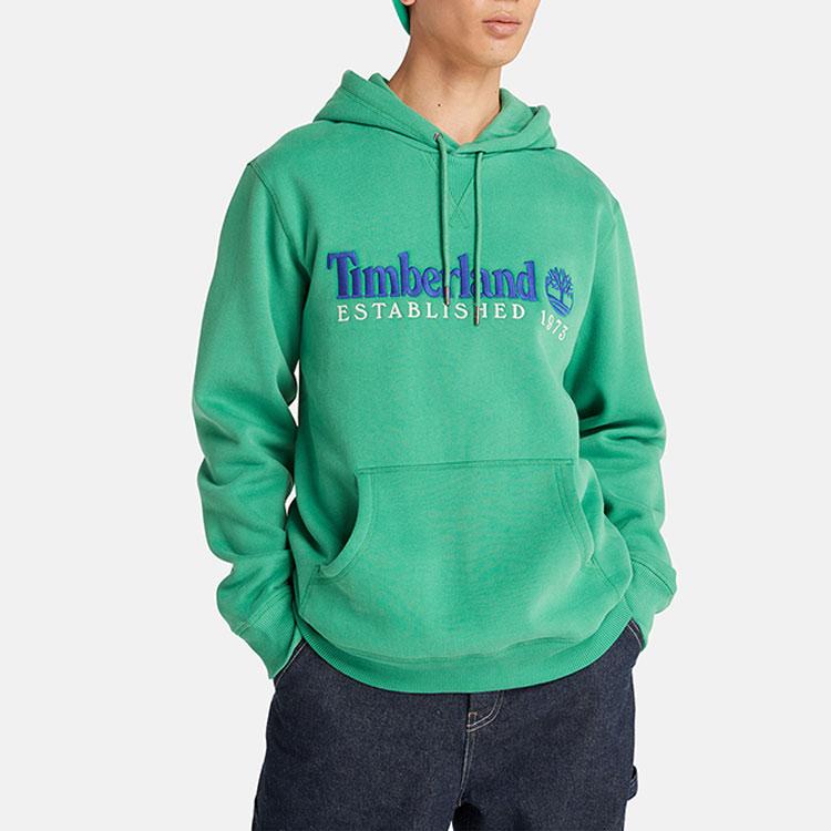 Timberland 50th Anniversary Special Series Hoodie Letter Long Sleeve Sweatshirt Unisex Sweatshirt Celtic-Green A2E2C-ED3
