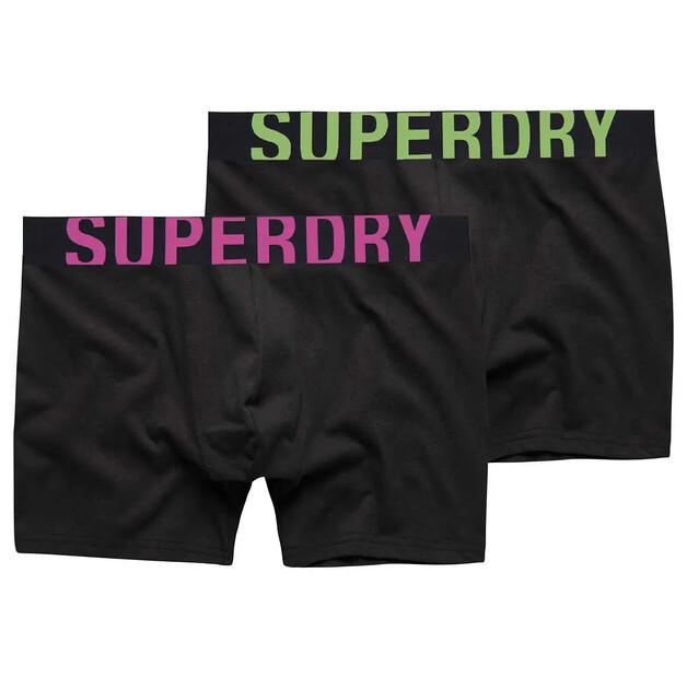 

Superdry Dual Logo боксеры 2 шт. S