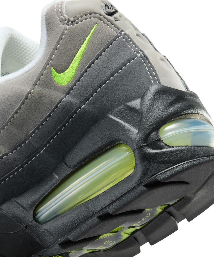 Nike Air Max 95 Big Bubble W - Black:Anthracite:Light Graphite:Neon Yellow / Io9926-001