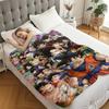 Heißes Japan Anime Dragon Ball Decke Cartoon Weiche Flanelldecke für Betten Schlafzimmer Sofa Picknick, Überwurfdecke Outdoor Freizeit Geschenk