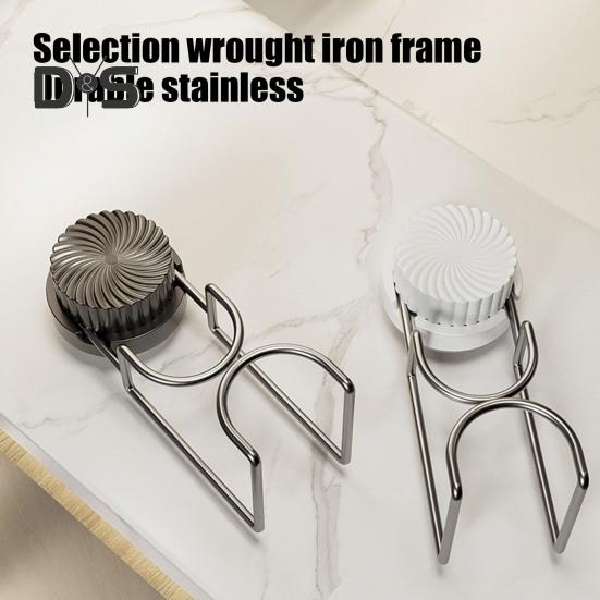 1/2 stk Sugekoppkroker Robust konstruksjon Enkel installasjon Veggfeste Baderomsdusjkroker Bassengoppbevaringsstativer