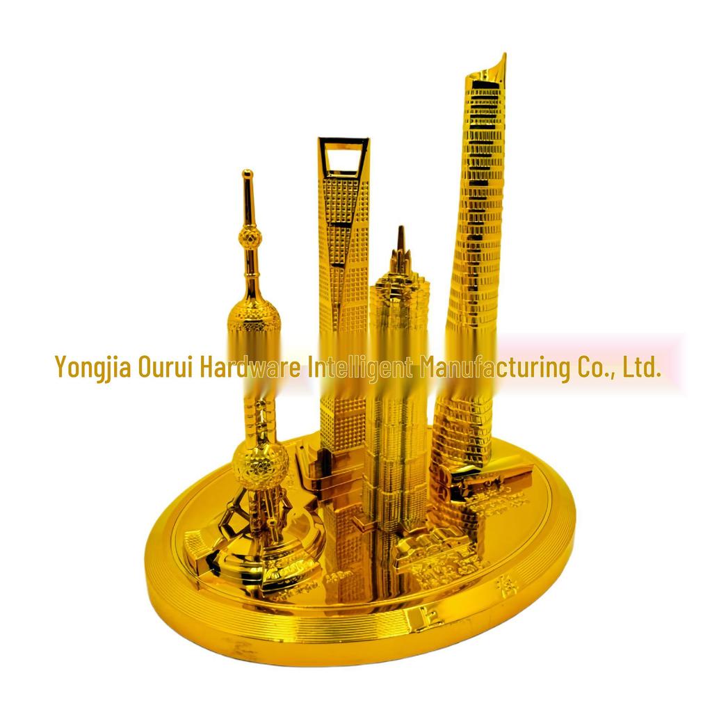 Shanghai Wahrzeichen Modellset: Orientalischer Perlturm & Jin Mao Turm Souvenir