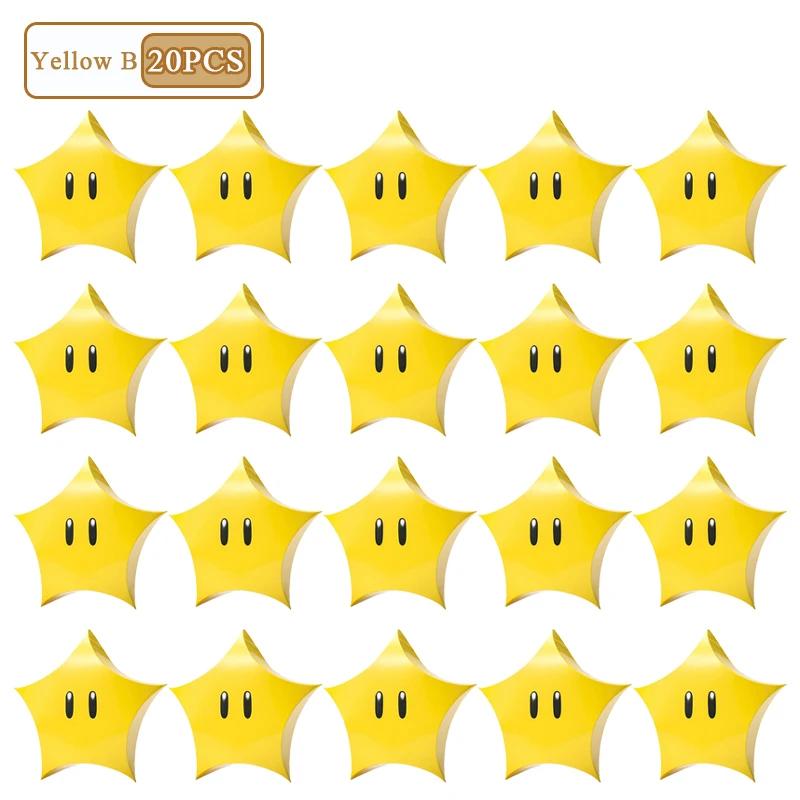 1-40PCS Game Themed Candy Boxes Birthday Party Gift Bags Hospitality Boxes Brick Pipe Pentagram Boxes Home Party Decorations