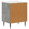 Nightstand Concrete Grey 43 x 34.5 x 52 cm Engineered Wood