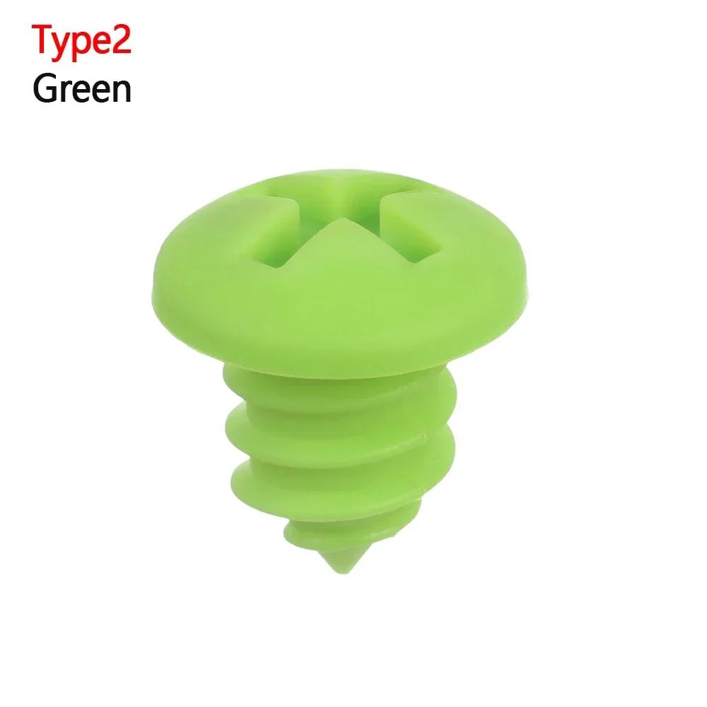 1PC Creative Champagne Wine Bottle Cork Stopper Beer Bottle Sealer Cap Reusable Silicone Wine Bottle Stopper Bar Kitchen Tool