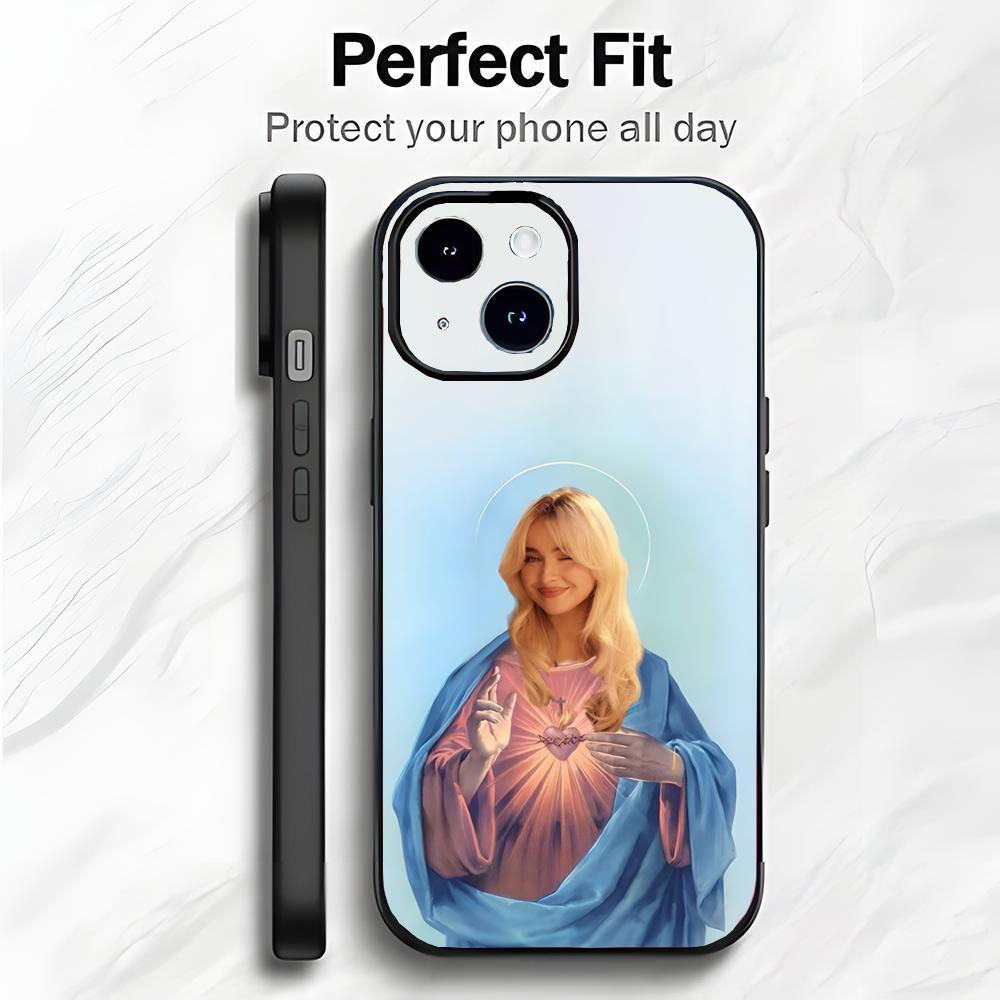 Pop Beautiful Singer S-Sabrina Carpenter Phone Case Phone Case Soft Packaging Lightweight For iPhone17 16 15 14 13ProMax