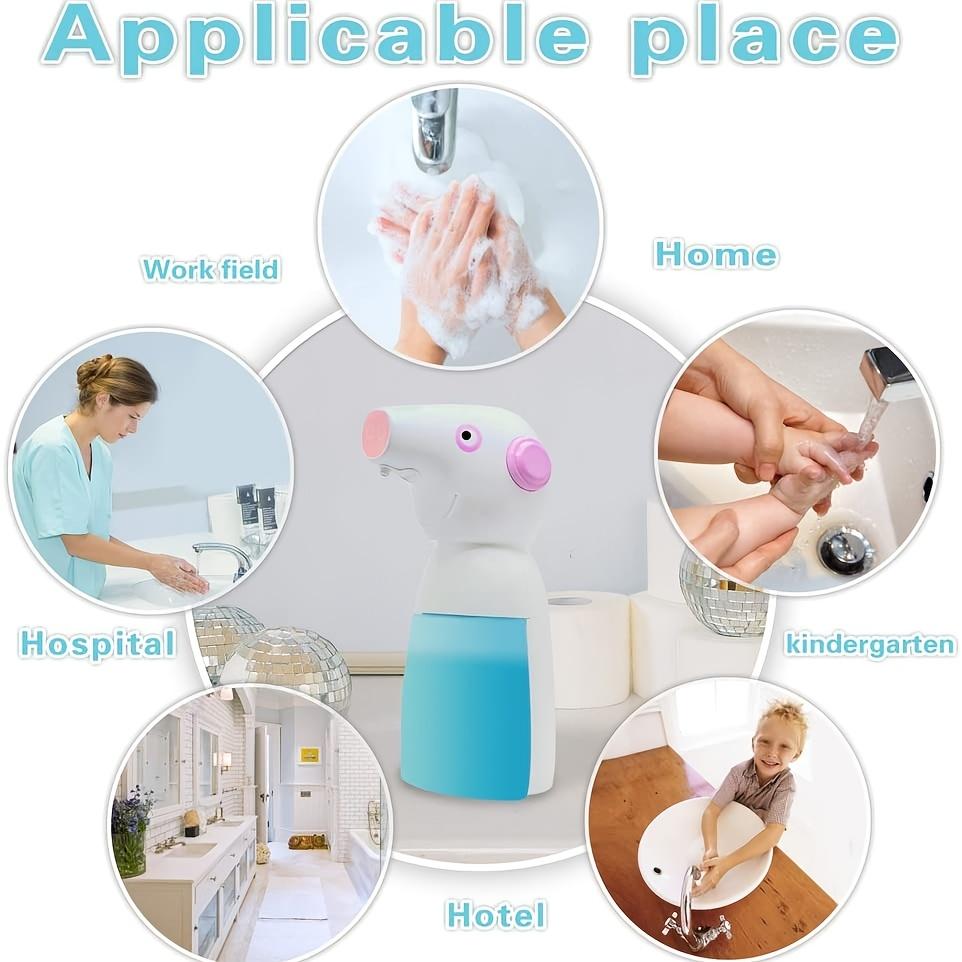 Automatic Soap Dispenser Touchless Sensor Foam High Capacity Smart Liquid Soap Dispenser with Adjustable Switch Cleaning Foam Machine