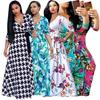 YM-8439 Women's Summer Solid Color Loose Casual Suit - European & American Style Fashion