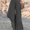XL-5XL Women Trousers Casual Ladies Pants Casual Loose Pants Nipped Waist Trousers