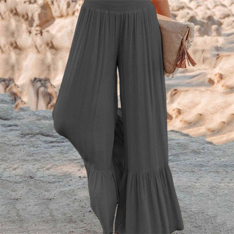 XL-5XL Women Trousers Casual Ladies Pants Casual Loose Pants Nipped Waist Trousers