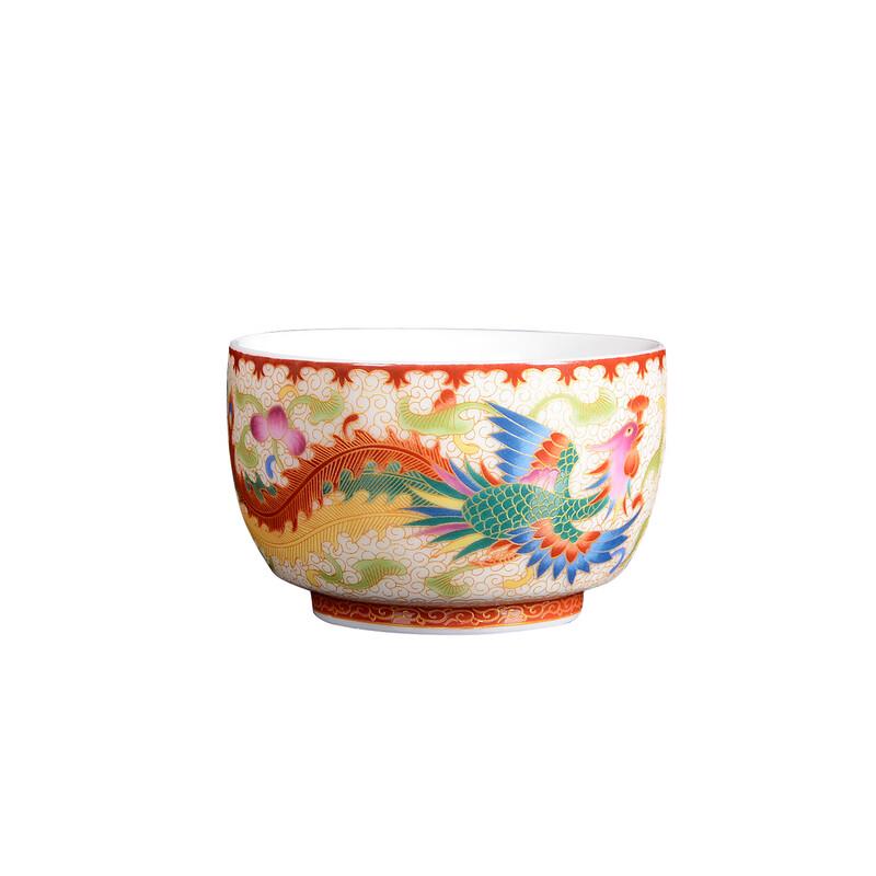 Dragon Cloisonné Enamel Master Tea Cup