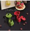 1/12 Dollhouse Miniature Simulation Kitchen Coffee Maker Mini Pot Model Toys for Dolls Decor Accessories Pretend Play Toys