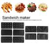 750W 6-v-1 snídaňový vaflovač Elektrický vaflovač Sendvičový sendvič Panini Madeleines EU zástrčka 220V elektrický vaflovač