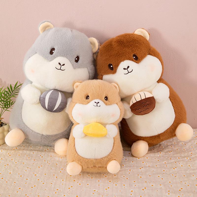 Creative Cute Hamster Plush Doll - Adorable Birthday Gift