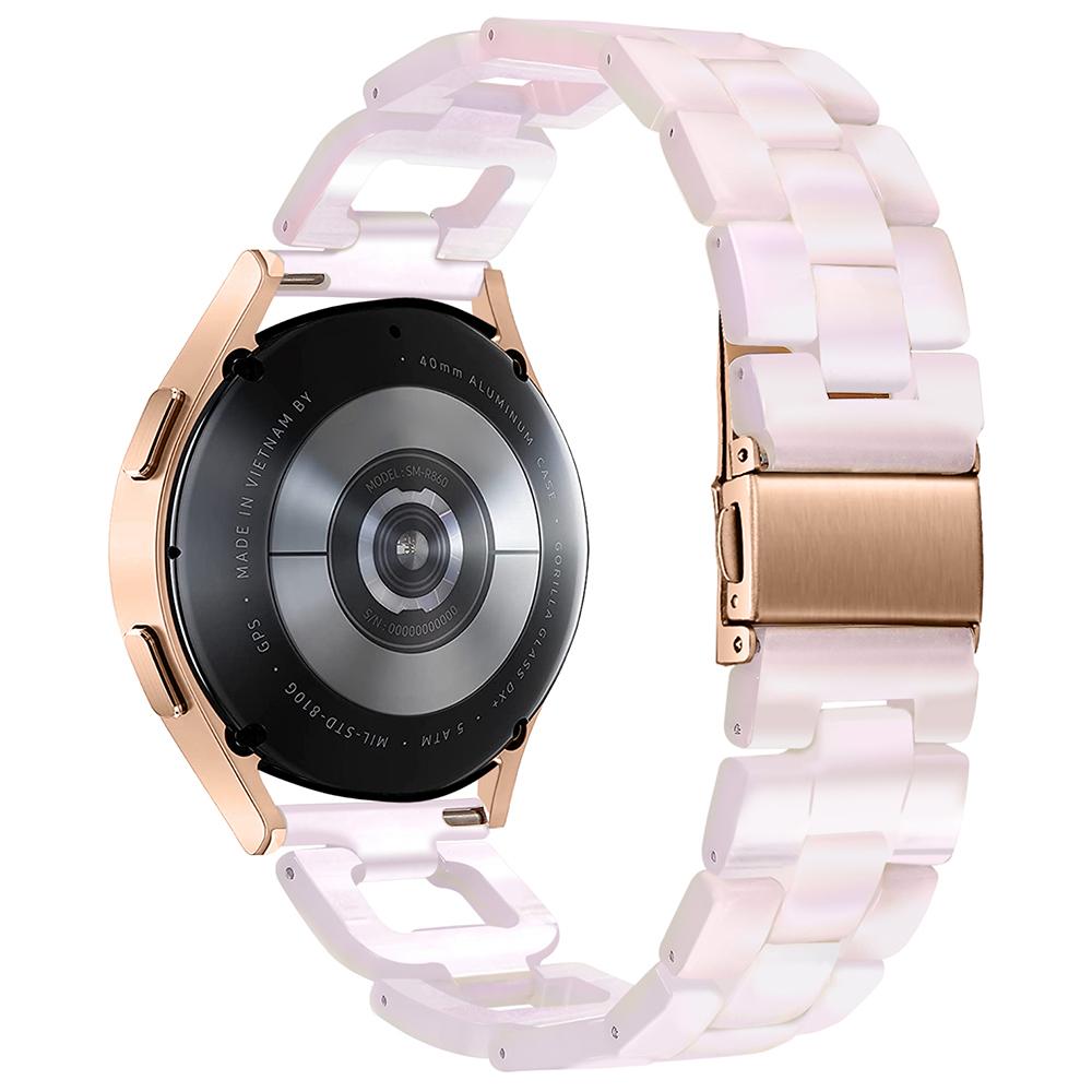 For Garmin Forerunner 245/245 Music Fashion D-Shape Resin Strap Bracelet Watchband