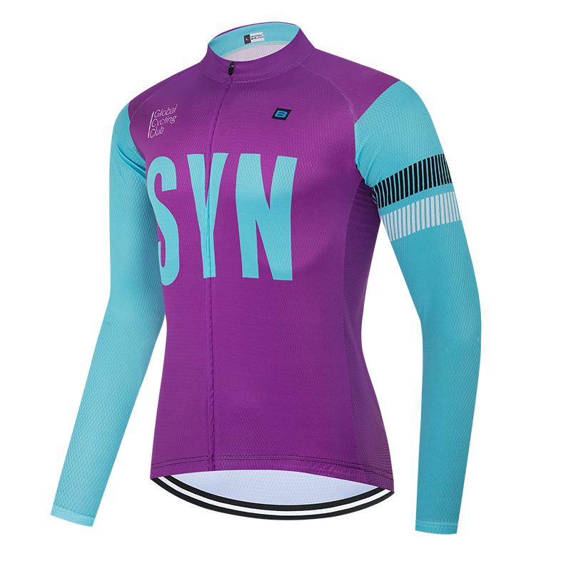 

Men s Cycling Suit Set Autumn Long Sleeved Quick Drying Knitted Shirt Road Cycling Jersey Sports Shirt Outdoor S слоновая кость