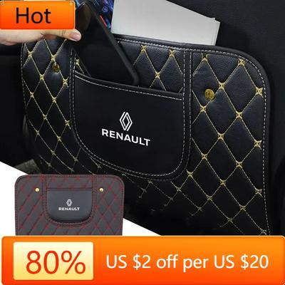 2026 Hot For Renault Interior Stickers Car Seat Back Protector Cover Anti-Dirty Pad For Renault Megane 1 Scenic Logan Laguna Esp