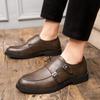 Classic Designer Men's Penny Loafers, Leather Slip-ons, Business Formal Leather Shoes, Wedding Flats, Casual Dress Shoes 39-44