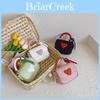 Mini Fashionable Pu Handbag For Kids Adorable Heart Design Cute Shoulder Bag