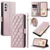 Applicable to Huawei Honor 400 SMART Thousand Birds grid flip card leather case Honor Magic8pro with hand strap