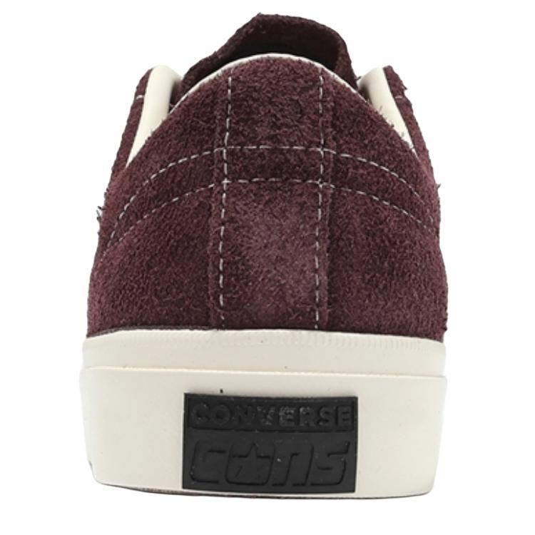Converse One Star Academy Pro Suede Bloodstone Unisex Sneakers Red Egret A09235C